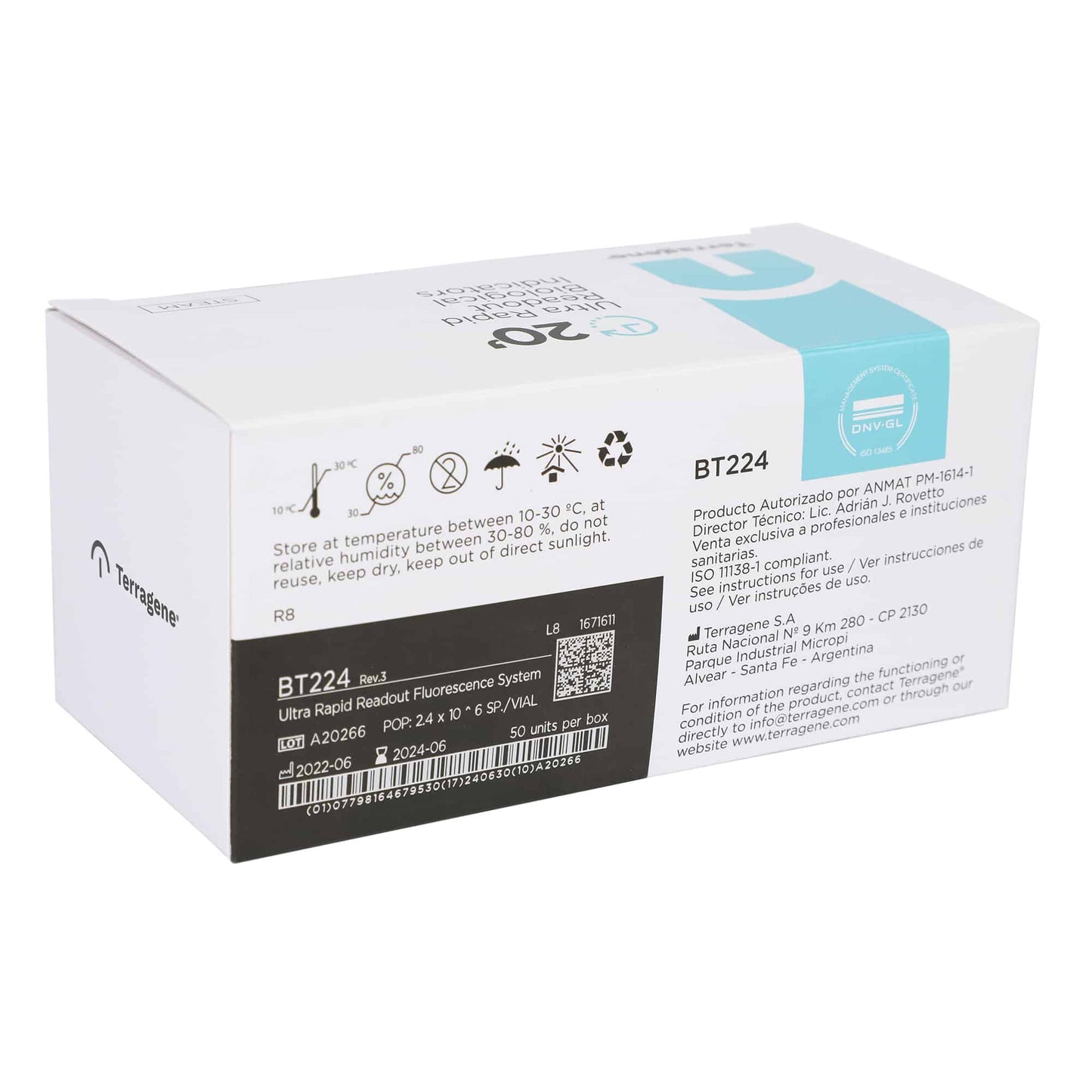 20min Biological Indicator for Steam(50's)