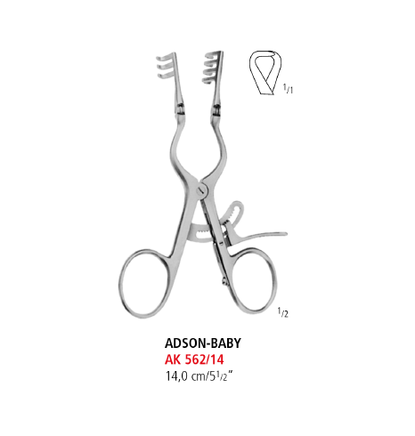 Adson-Baby Retractor
