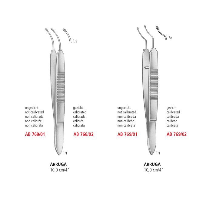 Arruga Capsular Forceps