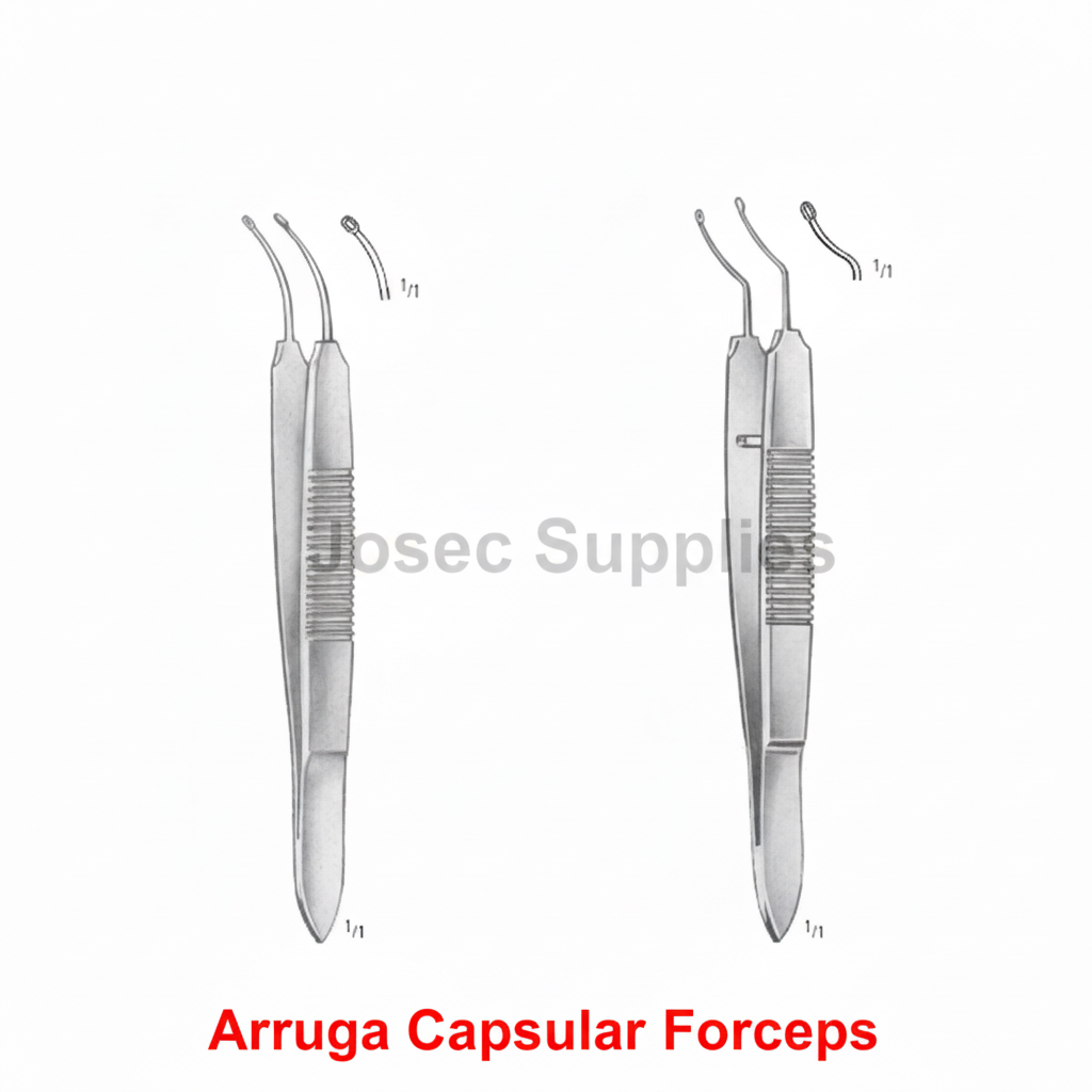 Arruga Capsular Forceps