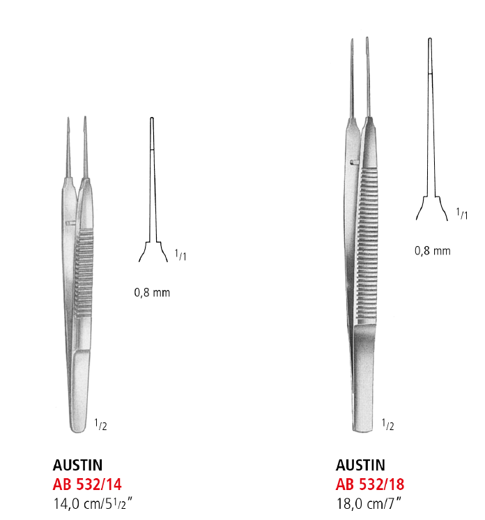 Austin Suture Tying Forceps