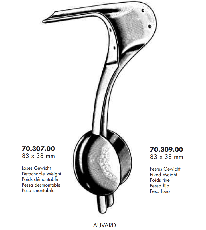 Auvard Weighted Vaginal Speculum
