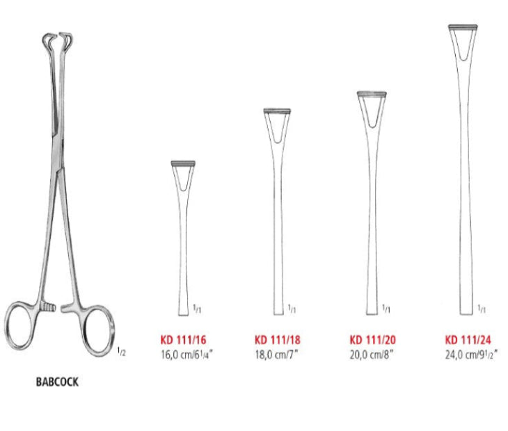 BABCOCK INTESTINAL TISSUE FORCEPS