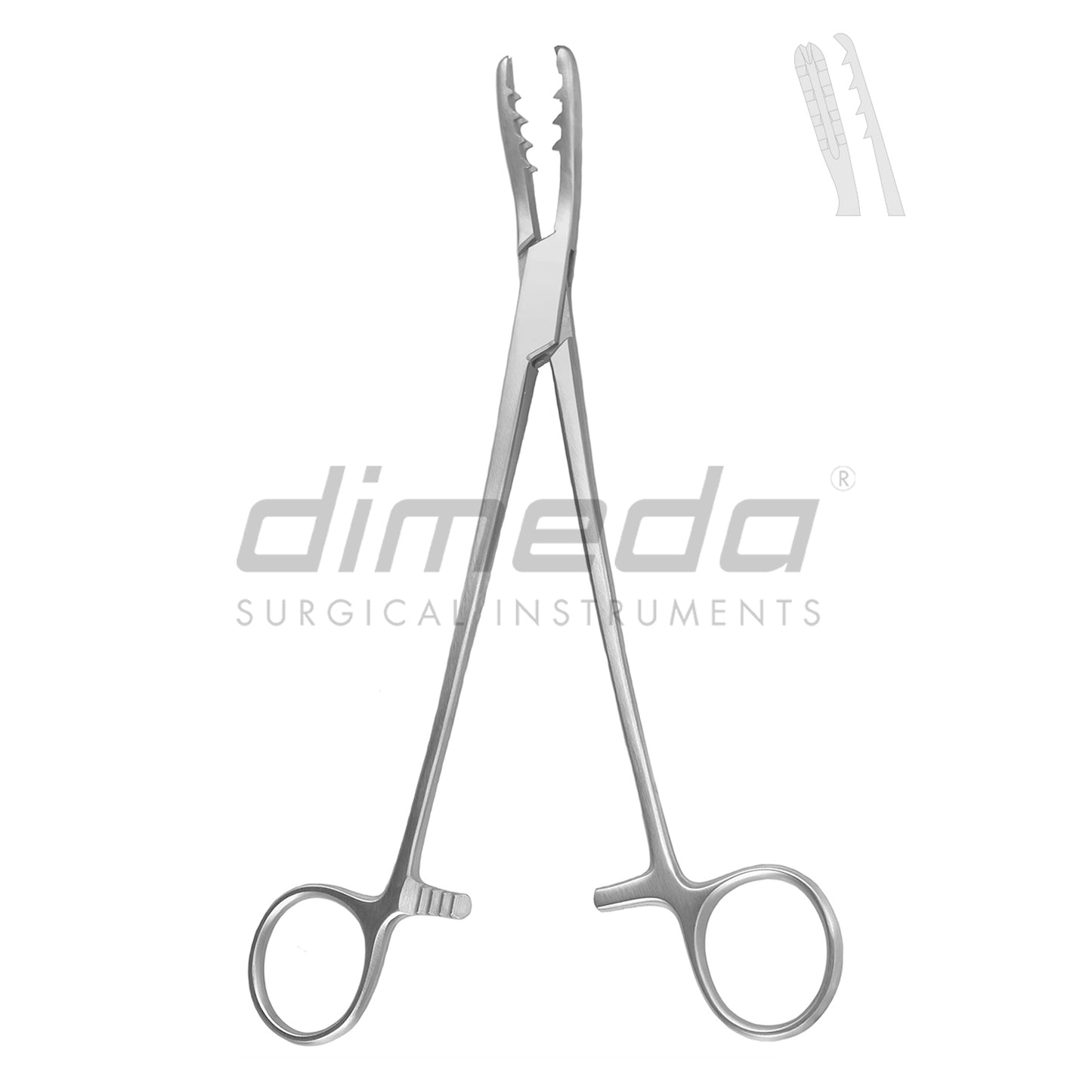 Bircher-Ganske Cartilage Seizing Forceps - Josec Supplies