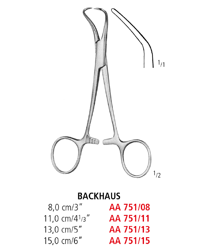 Backhaus Towel Clamp