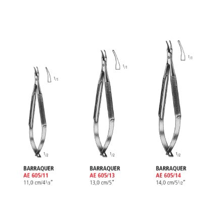 Barraquer Micro Needle Holder