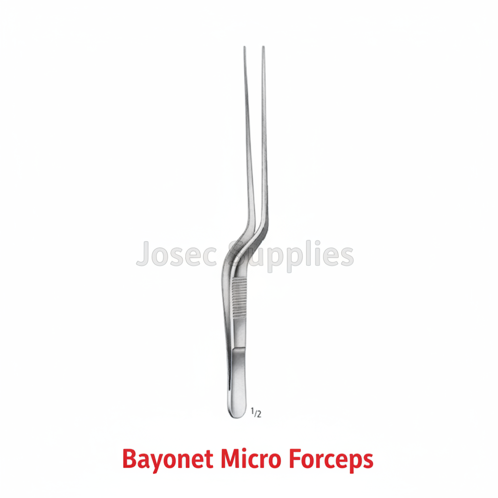 Bayonet Micro Forceps