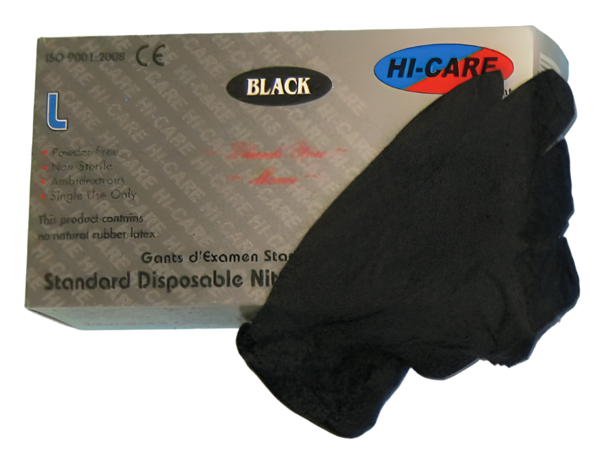 Disposable Nitrile Examination Gloves (10 Boxes x 100's)