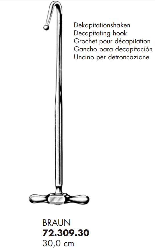 Braun Decapitating Hook