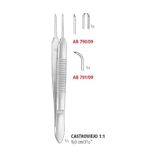 Castroviejo Fixation Forceps