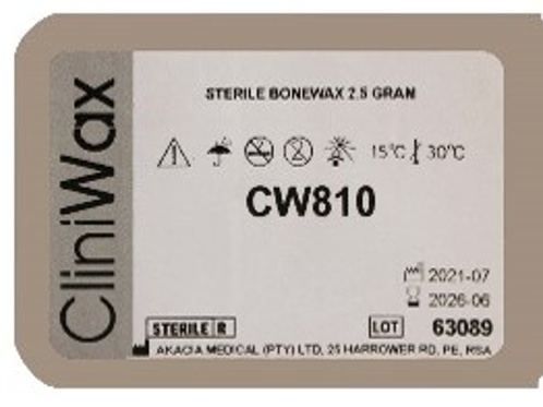 CliniWax Surgical Haemostatic Bone Wax