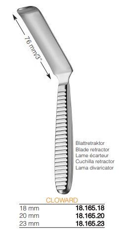 Cloward Blade Retractor
