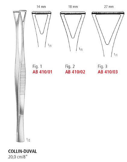 Collin-Duval Grasping Forceps