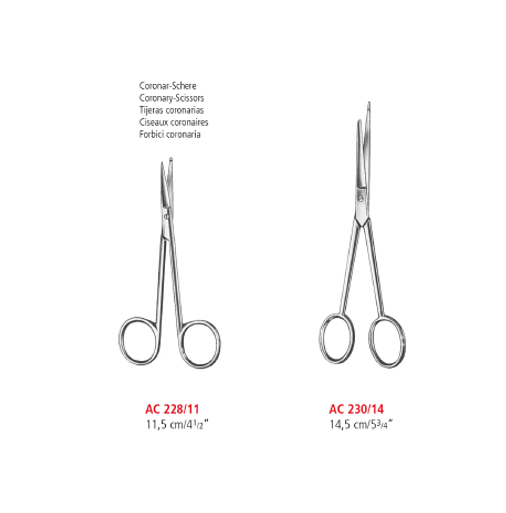 Coronary Artery Scissors