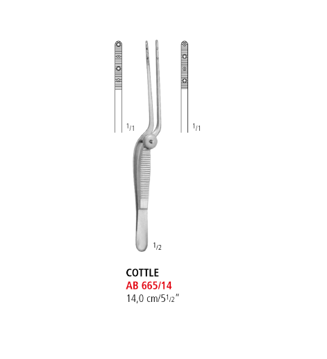 Cottle Fixation Forceps