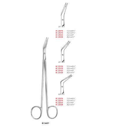 DeBakey Vascular Scissors