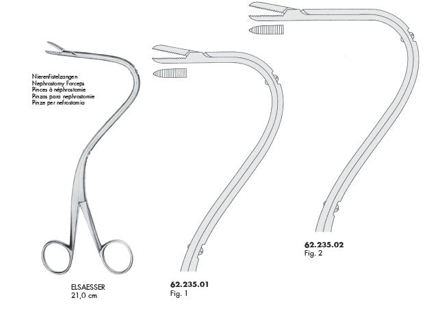 Elsaesser Nephrostomy Forceps - Josec Supplies