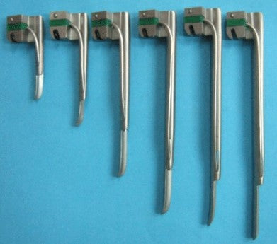 Fibre Optic Miller Laryngoscope Blades