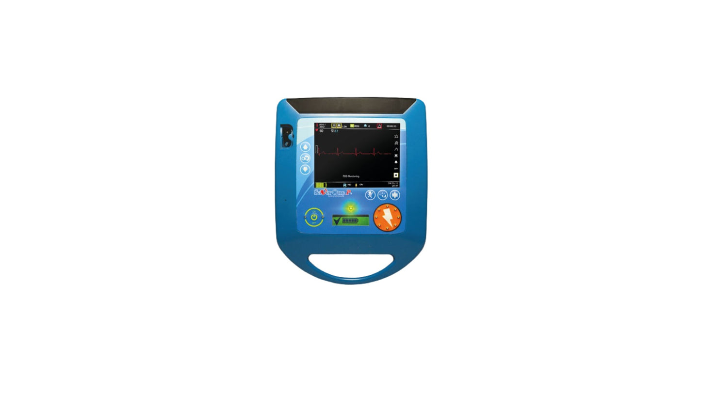 Fully Automatic Defibrillator With Manual Override - Saver One Pro