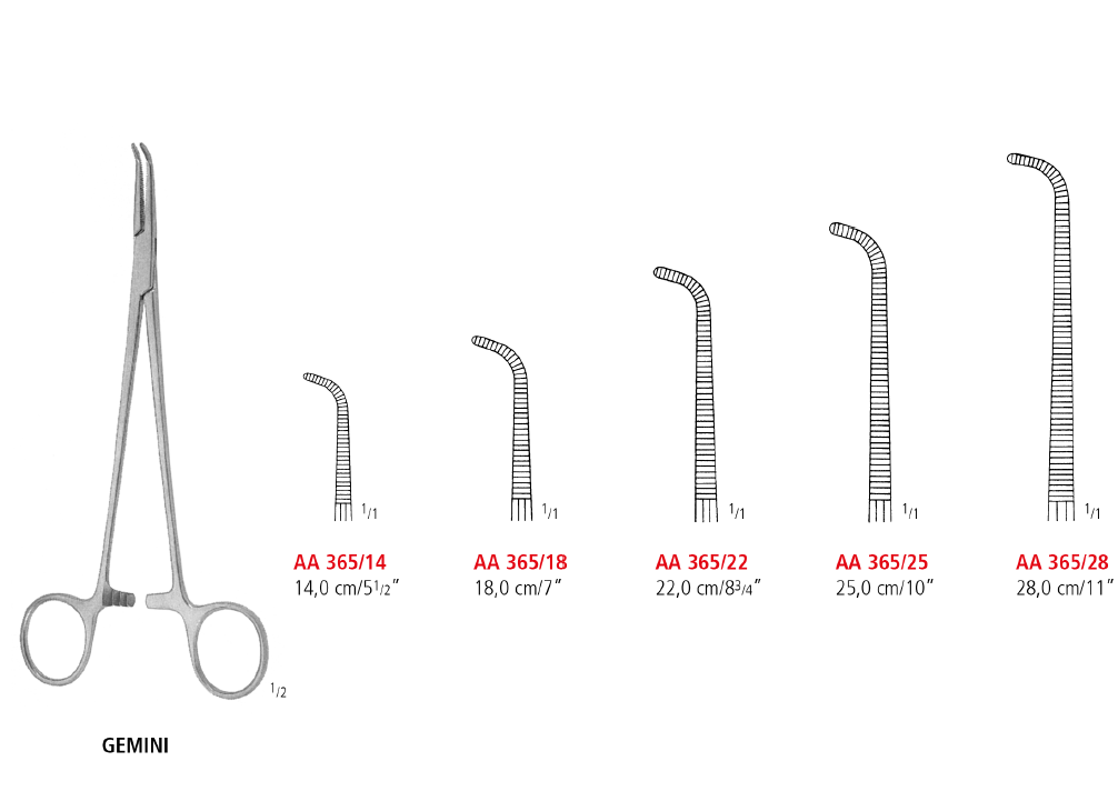 Gemini Dissecting and Ligature Forceps