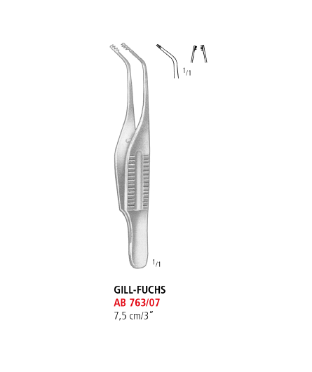 Gill-Fuchs Iris Forceps