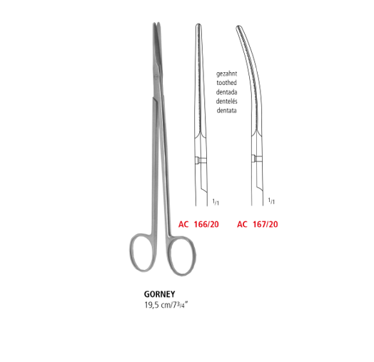 Gorney Dissecting Scissors