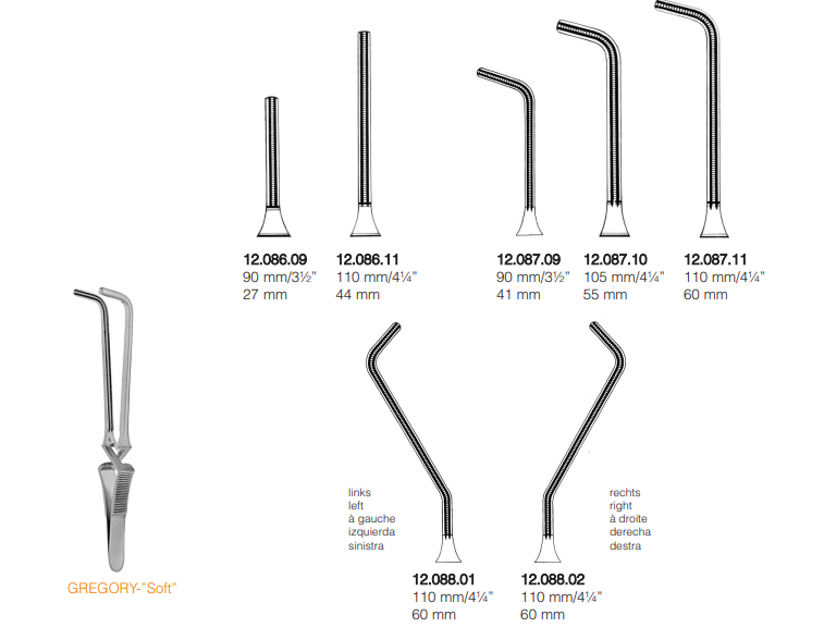 Gregory Atraumatic Bulldog Clamps