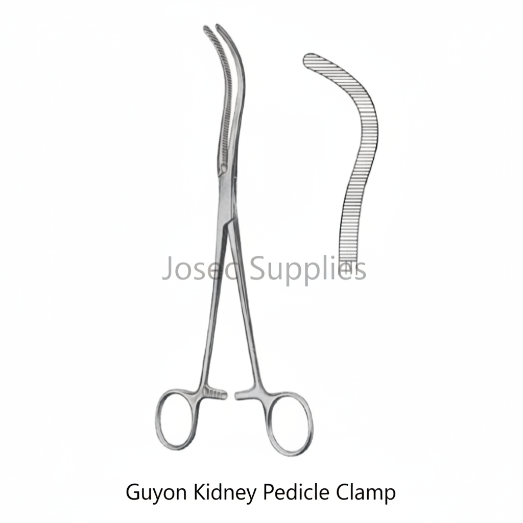Guyon Kidney Pedicle Clamp