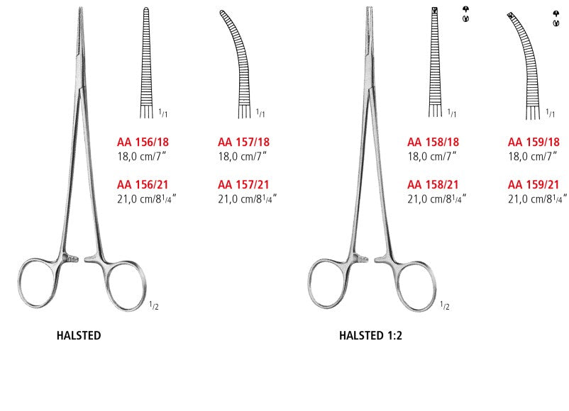 Halsted Artery Forceps