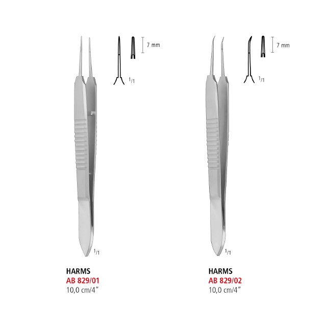Harms Suture Tying Forceps