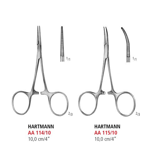 Hartmann Artery Forceps