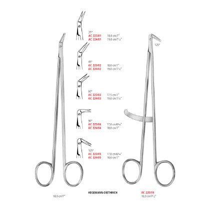 Hegemann-Diethrich Vascular Scissors