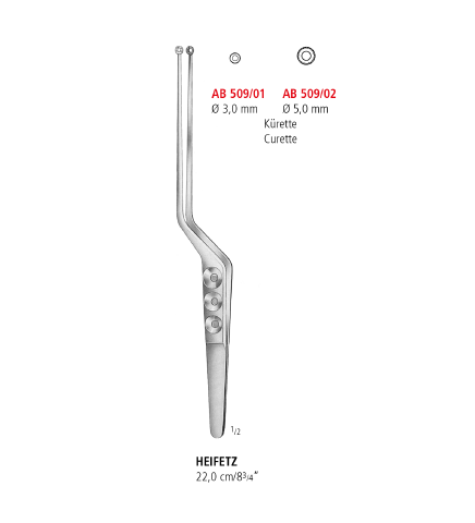 Heifetz Tumour Grasping Forceps
