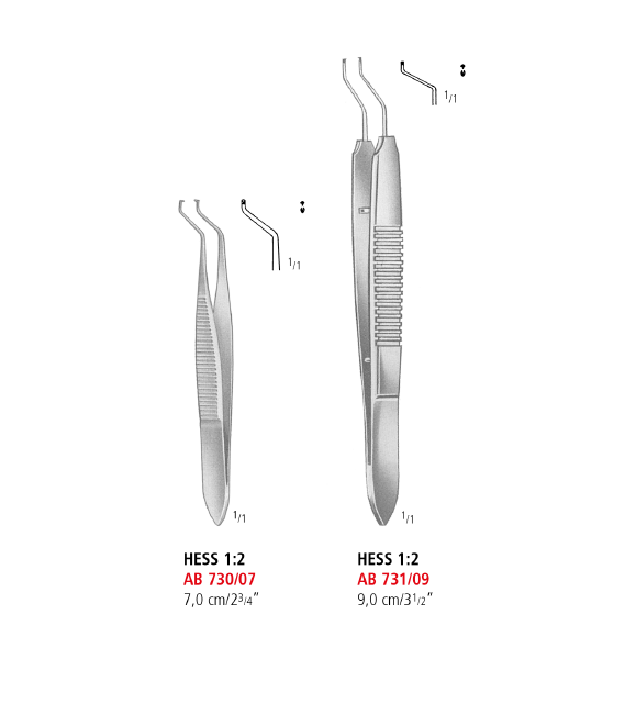Hess Iris Forceps