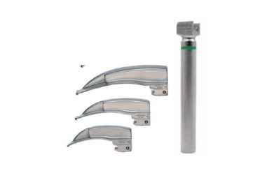 Integrated Fibre Optic McIntosh Paediatric Laryngoscope 3-Blade Set