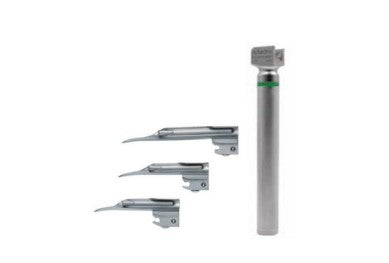 Integrated Fibre Optic Miller Paediatric Laryngoscope 3-Blade Set