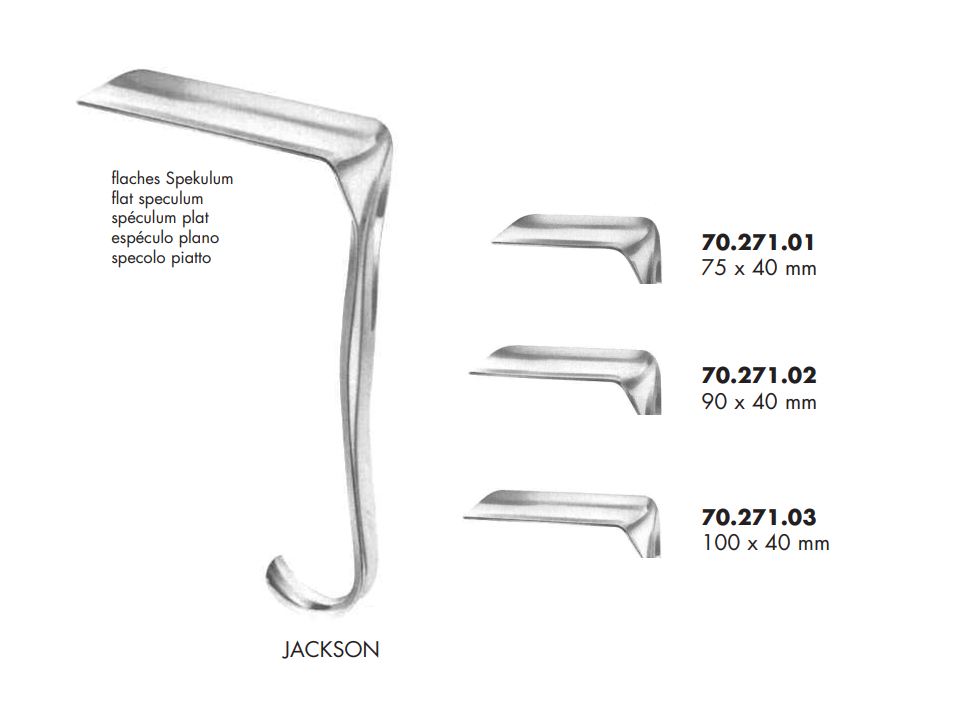 Jackson Vaginal Speculum