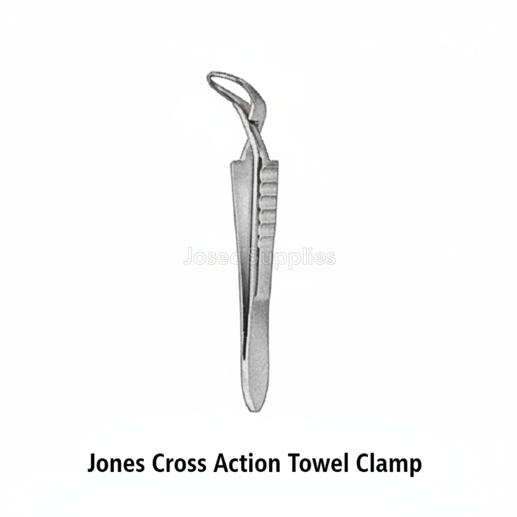 Jones Cross Action Towel Clamp
