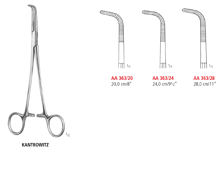 Kantrowitz Dissecting And Ligature Forceps