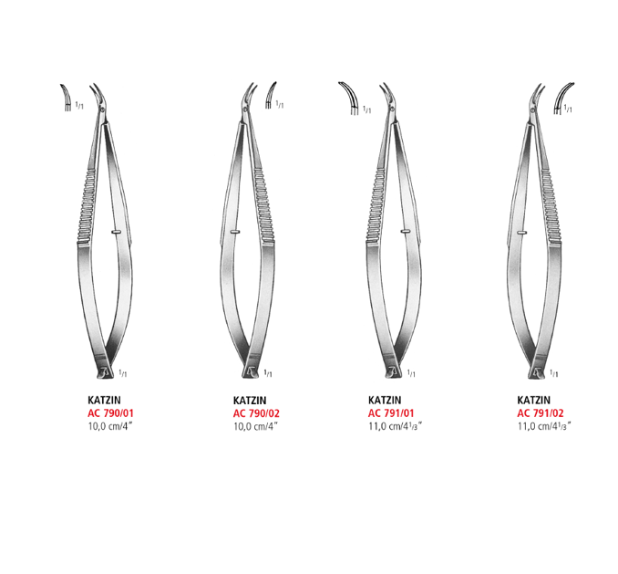 Katzin Corneal Section Scissors