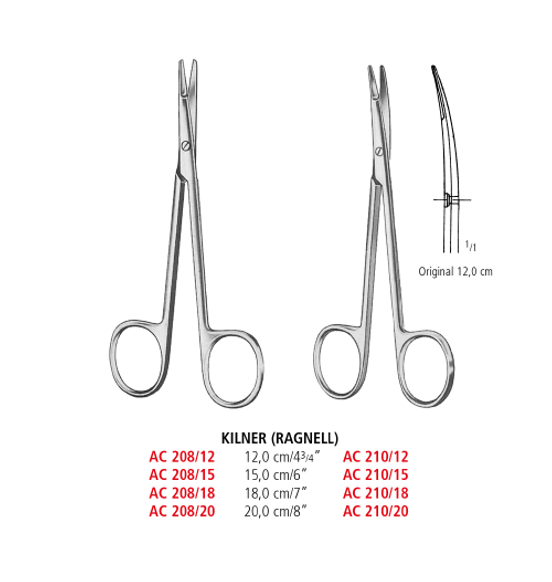 Kilner (Ragnell) Dissecting Scissors