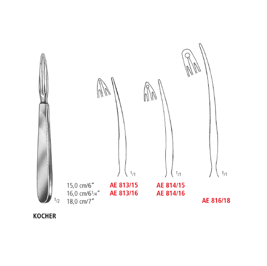 Kocher Ligature Conductor