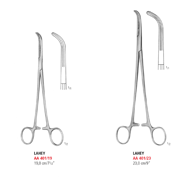 Lahey Gall Duct Clamp