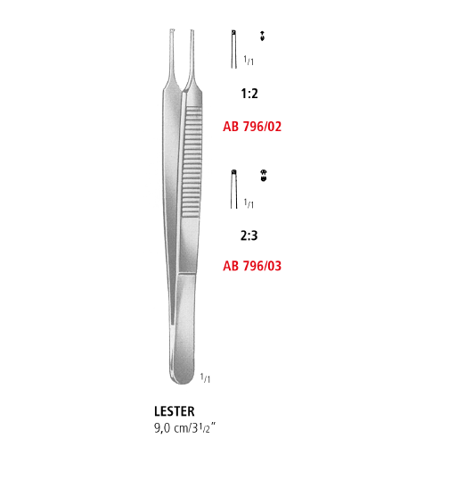 Lester Fixation Forceps