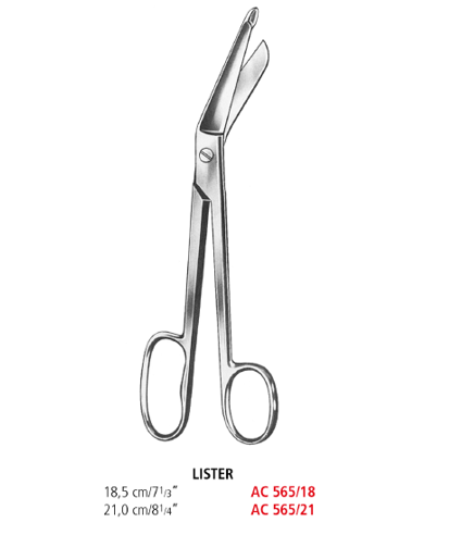 Lister Bandage Scissors