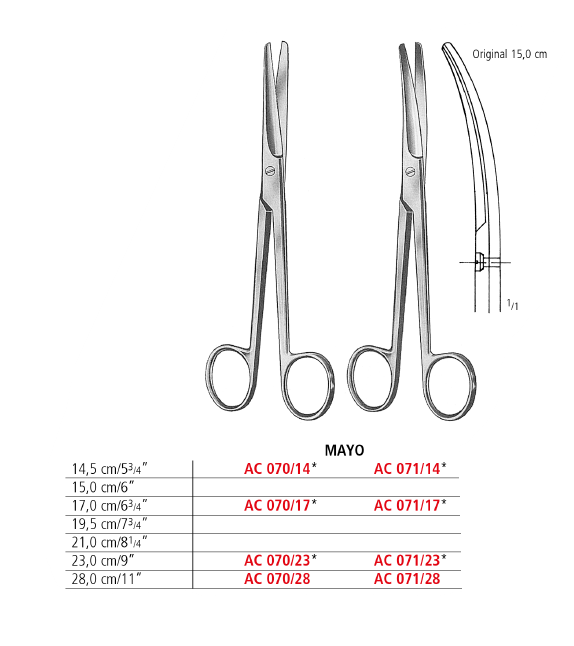 Mayo Surgical Scissors