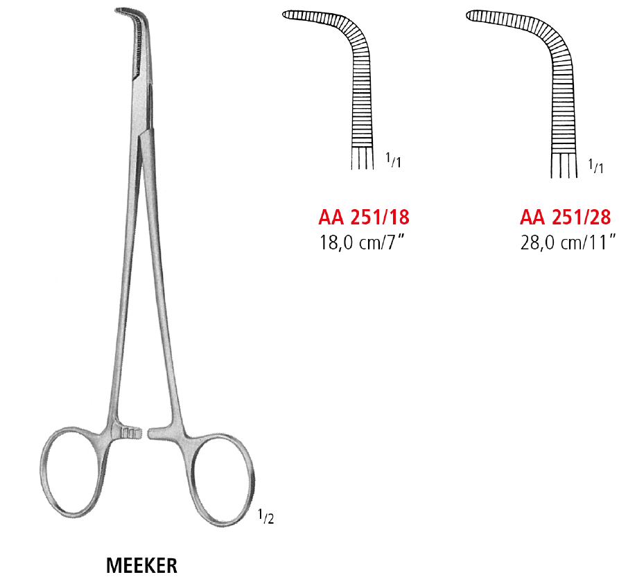 Meeker Artery Forceps