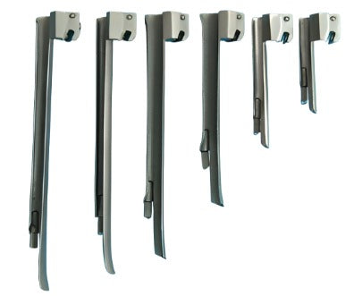 Conventional Miller Laryngoscope Blades