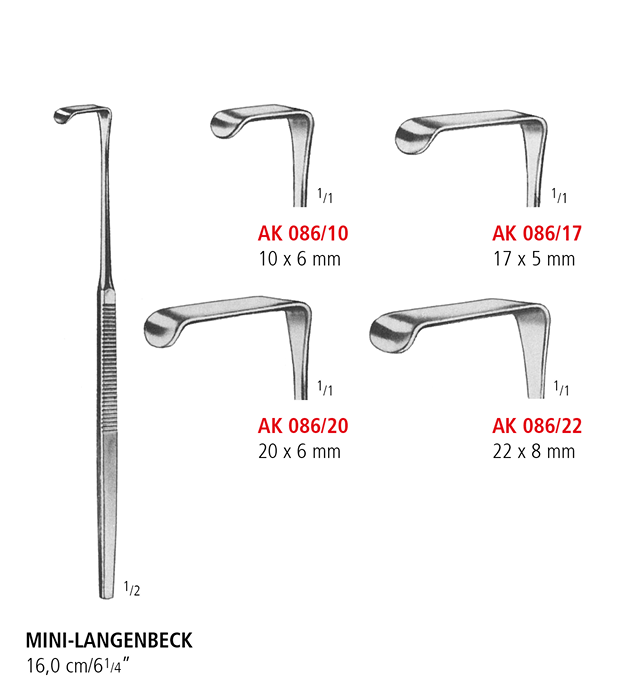 Langenbeck-Mini Retractor