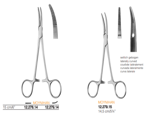 Moynihan Hemostatic Forceps